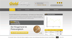 Desktop Screenshot of goldfixing.de